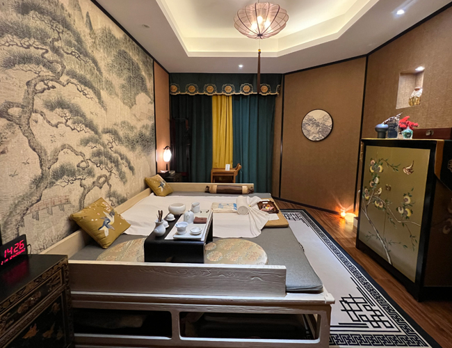 广州南沙足疗减压会所环境展示（二）一种真挚的艺术生活态度